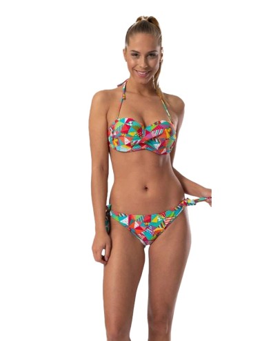 Conjunto de bikini Estampado Multicolor | Ysabel Mora Swimwear