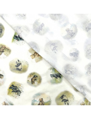 Comprar Tela Bear Vignettes| QT Fabrics