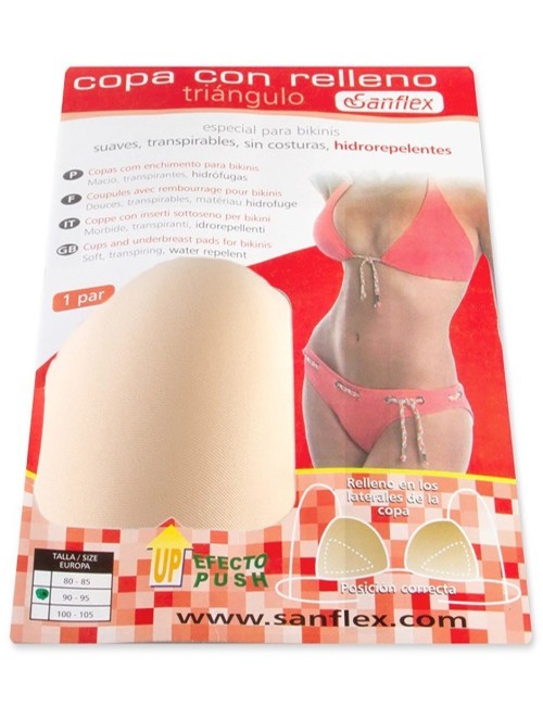 Comprar Copa con relleno triangular - Bikini