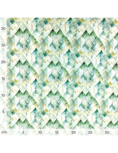 Comprar Tela Devaneio - Verde 3 | FabricArt