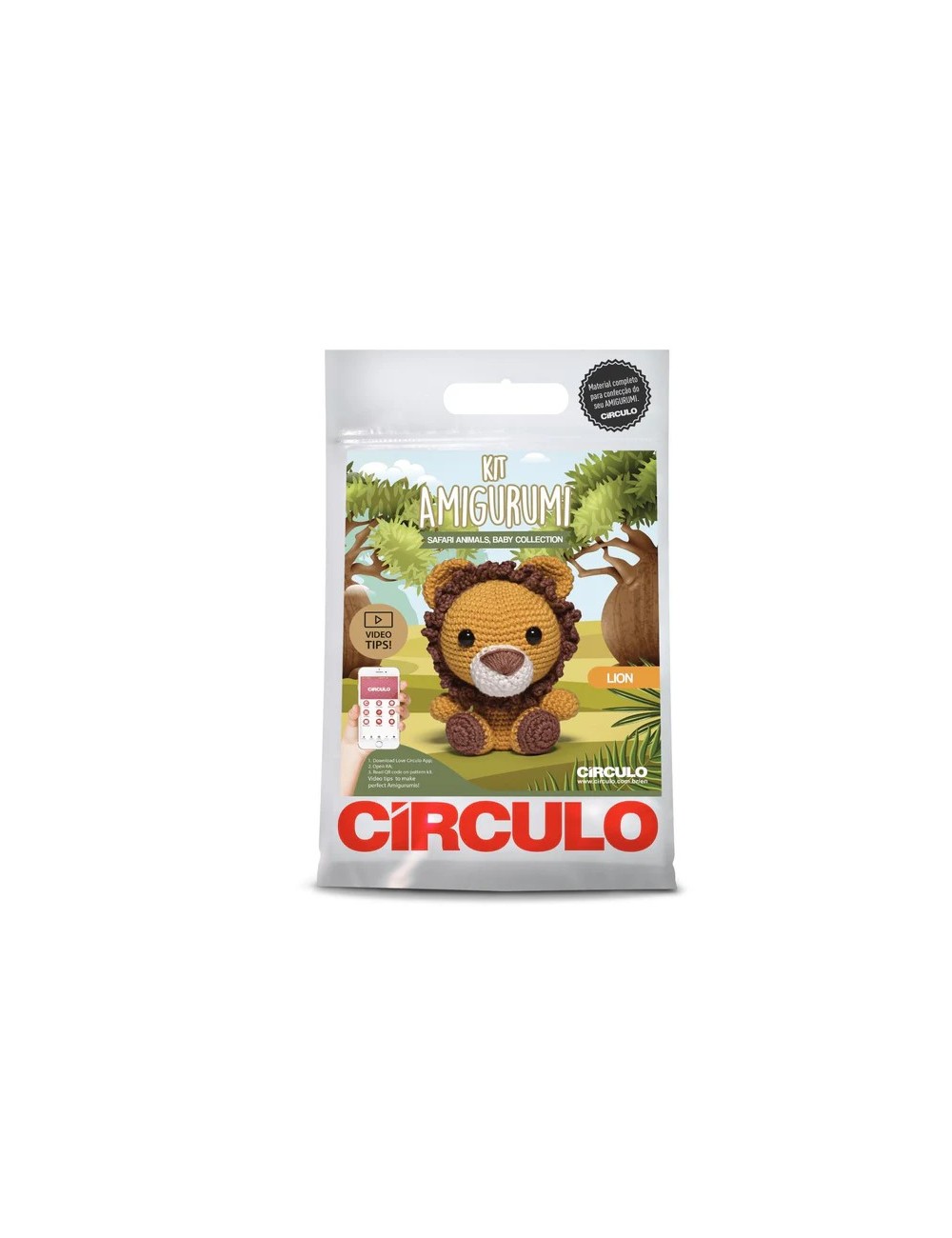 Comprar Kit Amigurumi Lion | Lanas Círculo Comprar Kit Amigurumi Lion | Lanas Círculo