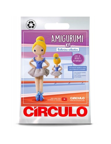 Comprar Kit Amigurumi Ballerina Vicky | Lanas Circulo