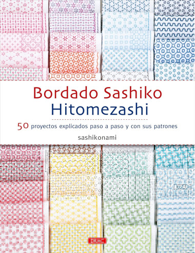 Comprar libro Bordado Sashiko Hitomezashi | Drac